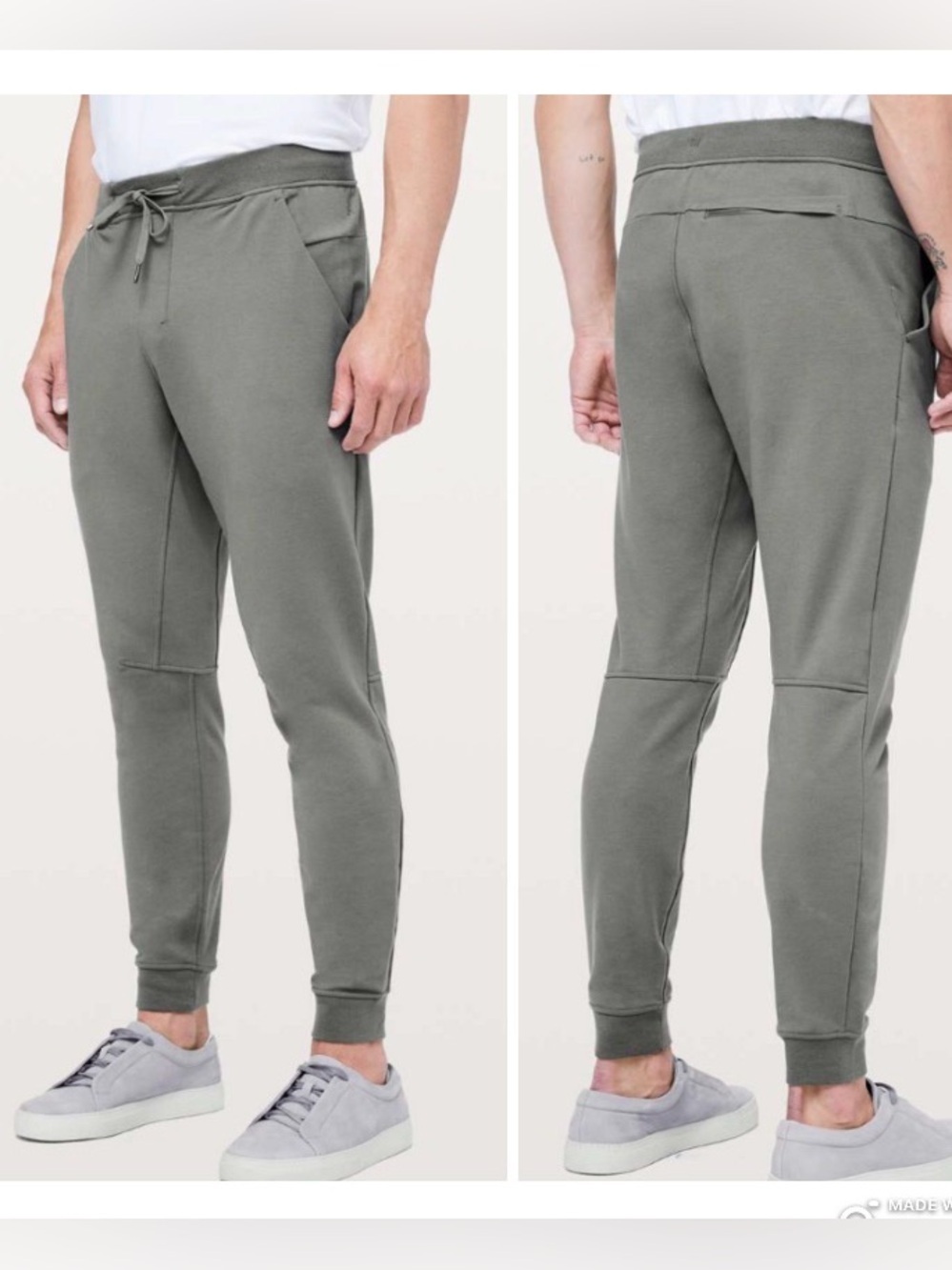 Lululemon City Sweat Jogger
Grey Sage Mens Size XXL 2XL Athleisure Comfort